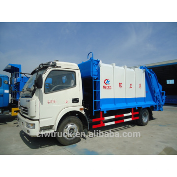 high effecient Dongfeng 6m3 waste collector truck in Morocco